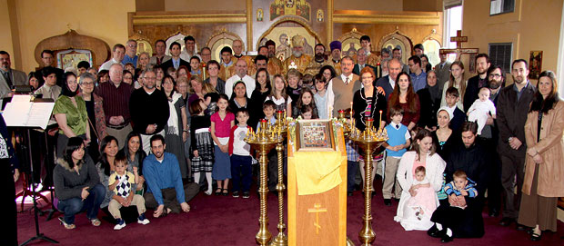 Our Parish when Bishop Mark visited