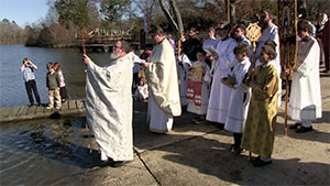 Video of the Outdoor Blessing of the Waters