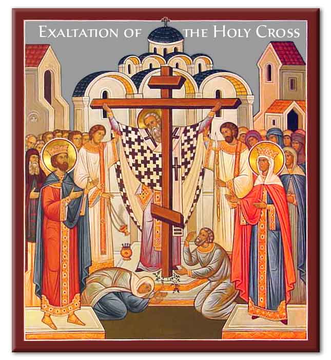 Exaltation of the Holy Cross icon