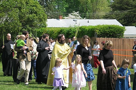 Procession on Palm Sunday, 2008