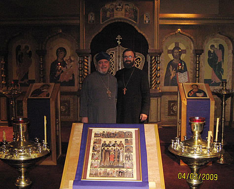 Father Michael Oleksa and Father Christopher Foley