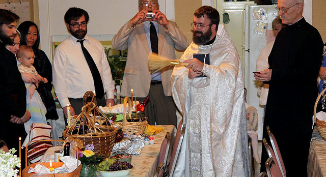 The Blessing of the Baskets on Holy Pascha