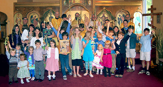 The Children on Palm Sunday