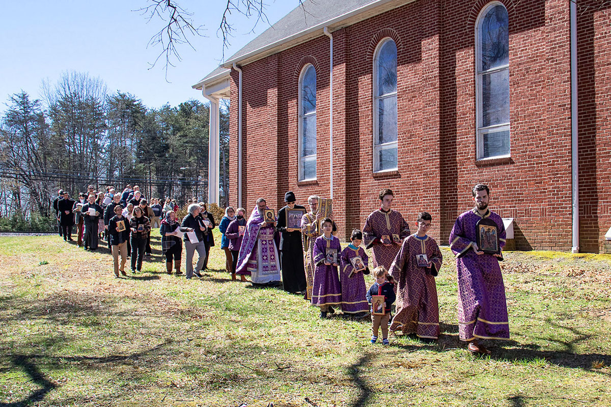 Procession, Sunday of Orthodoxy